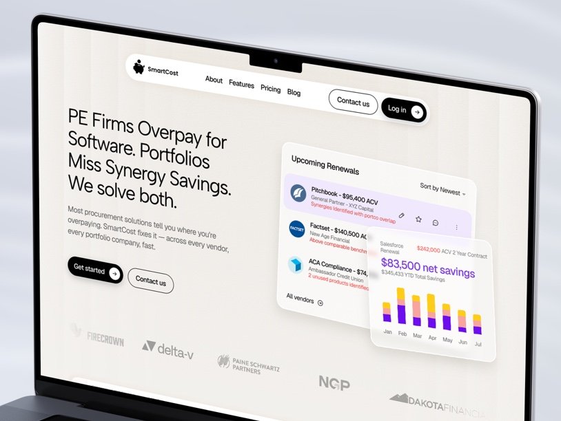 Smartcost.io Framer Website
