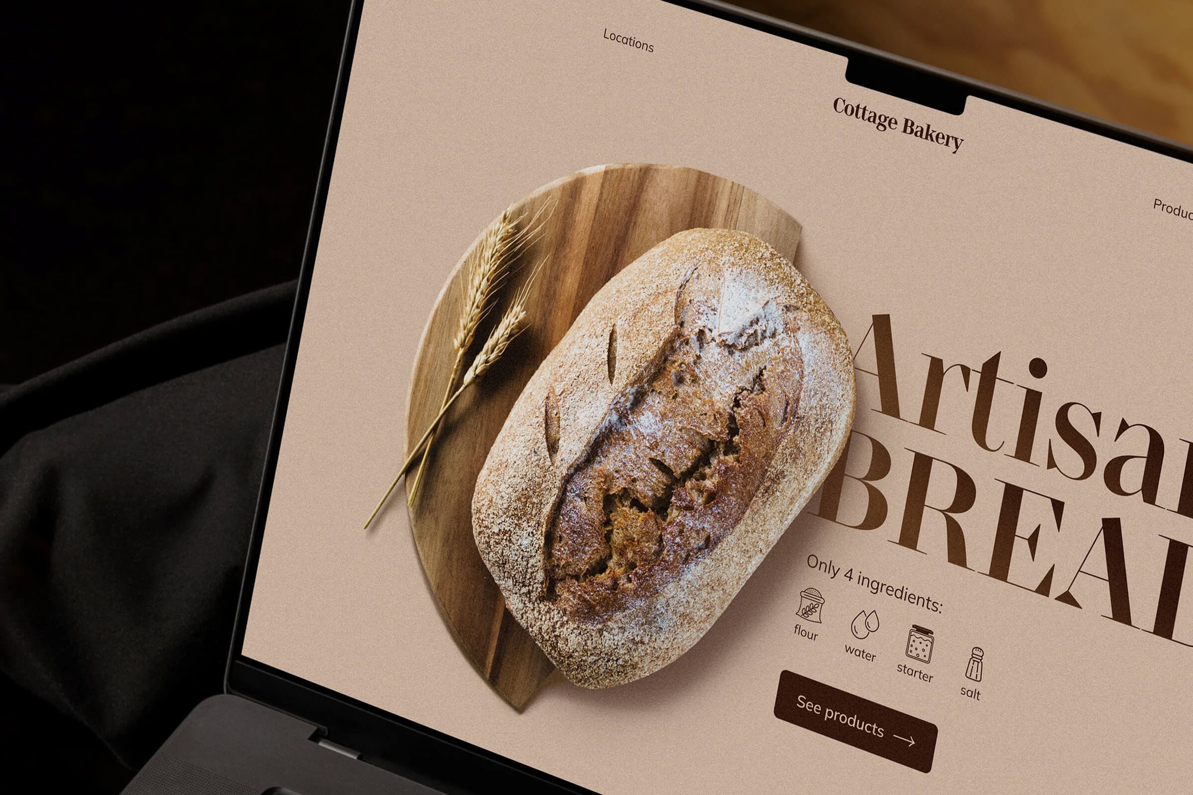 Cottage Bakery Website