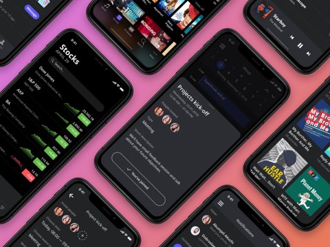 Nightfall — Dark Mode Design System for iOS